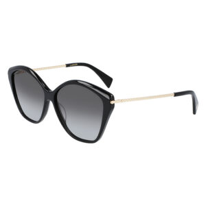 okulary przeciwsłoneczne LANVIN LNV609S 001 od boku